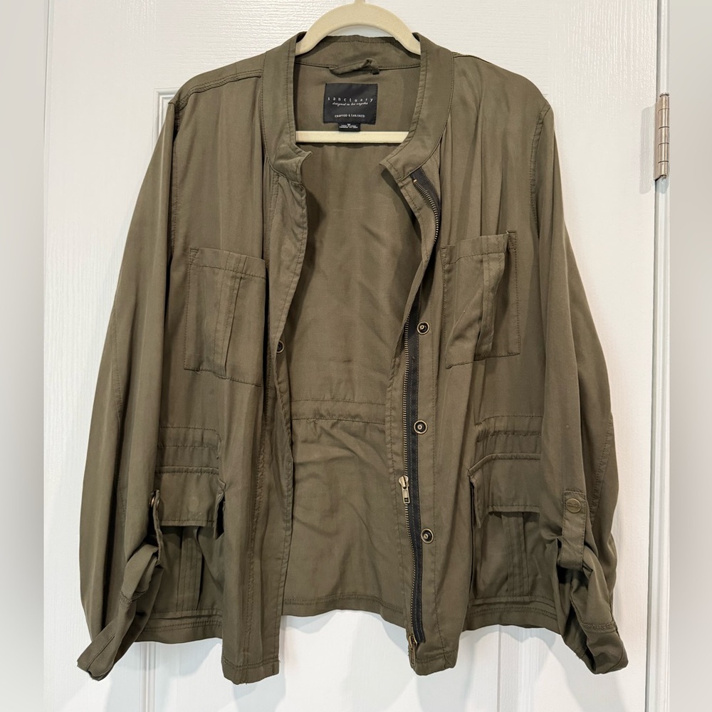 Sanctuary Utility Cargo Jacket Size Medium - image 1